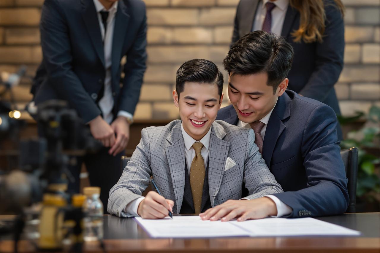 色色视频签约新生代演员陈晓宇，将出演年度大剧《山海经》